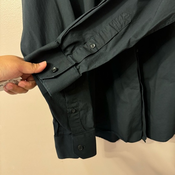 Roberto Cavalli Classic Buttondown Shirt Black Mens Size M - Picture 2 of 7